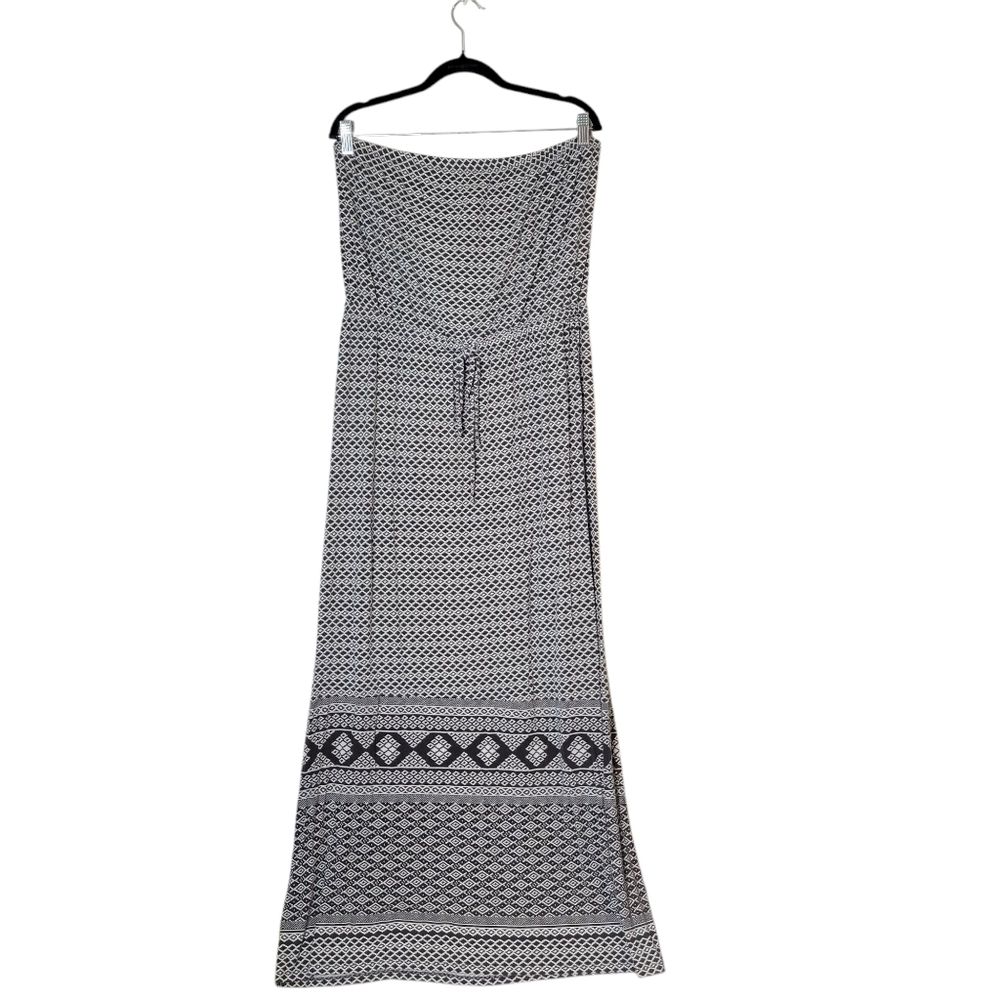 Old Navy Maxi‎ Dress Sz XL Tube Dress Boho Flowy Vacation Resortwear Summer